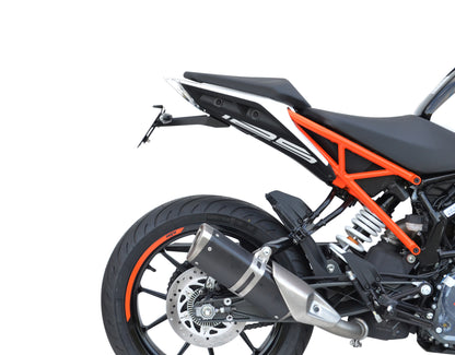 Top Block Racing Kennzeichenhalter | E-Nummer | passend für KTM Duke 125 & 390 - Modelle (2024)