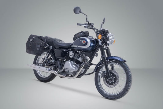 SW-Motech Legend Gear Seitentaschen-System LC Black Edition | Kawasaki W230 (24-).
