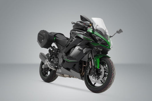 SW-Motech PRO BLAZE H Satteltaschen-Set | Schwarz. Kawasaki Z1000 SX, Ninja 1000SX.