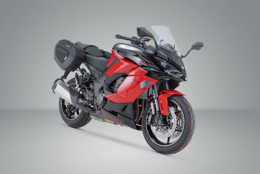 SW-Motech PRO BLAZE H Satteltaschen-Set | Schwarz. Kawasaki Z1000SX, Ninja 1000SX,1100SX/SE.