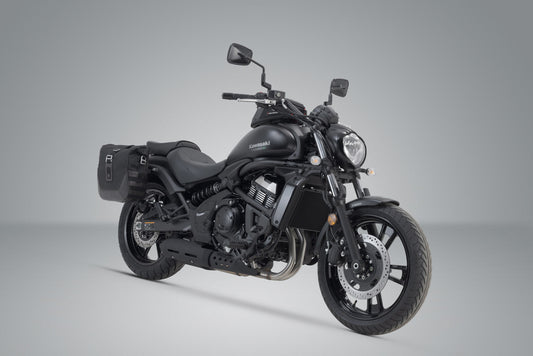SW-Motech Legend Gear Seitentaschen-System LC Black Edition | Kawasaki Vulcan S (16-).