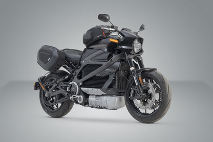 SW-Motech PRO BLAZE H Satteltaschen-Set | Schwarz. LiveWire ONE.