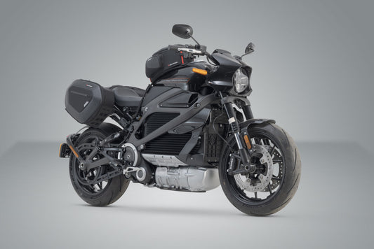 SW-Motech PRO BLAZE H Satteltaschen-Set | Schwarz. LiveWire ONE.