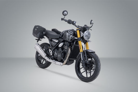 SW-Motech Legend Gear Seitentaschen-System LC Black Edition | Triumph Speed 400 / Scrambler 400 X (23-).