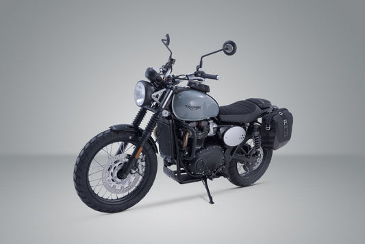 SW-Motech Legend Gear Seitentaschen-System LC Black Edition | Triumph Street Scrambler (16-).