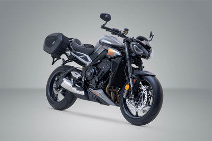SW-Motech PRO BLAZE H Satteltaschen-Set | Schwarz. Triumph Street Triple 765 (19-).