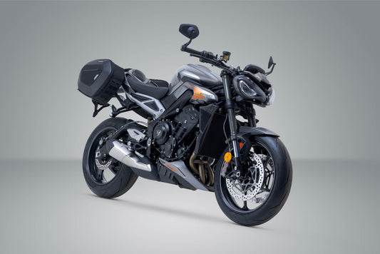 SW-Motech PRO BLAZE H Satteltaschen-Set | Schwarz. Triumph Street Triple 765 (19-).