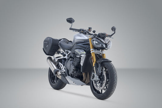 SW-Motech PRO BLAZE H Satteltaschen-Set | Schwarz. Triumph Speed Triple 1200 RR / RS (21-).