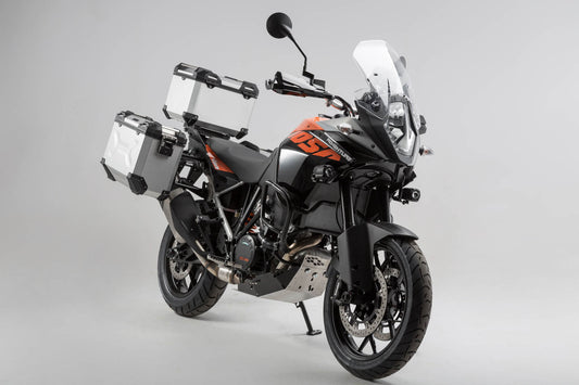 SW-Motech Adventure Set TRAX ADV | Silbern. KTM 1050/ 1090/ 1190 Adv, 1290 SAdv.