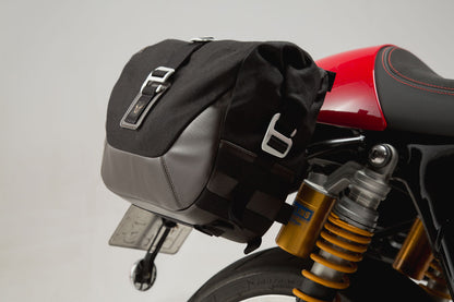 SW-Motech Legend Gear Seitentaschen-System LC Black Edition | Triumph Thruxton 1200/R (16-19), TFC (18-).