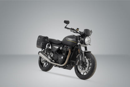 SW-Motech Legend Gear Seitentaschen-System LC Black Edition | Triumph Speed Twin 1200 (18-24).