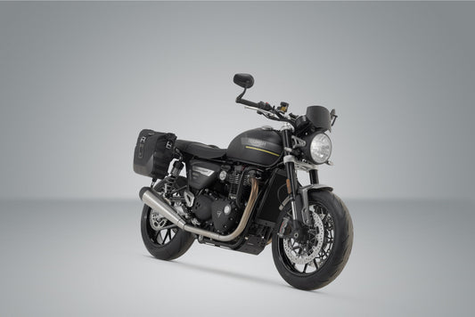 SW-Motech Legend Gear Seitentaschen-System LC Black Edition | Triumph Speed Twin 1200 (18-24).