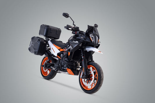 SW-Motech Adventure Set DUSC mit Topcase L | Schwarz. KTM 790 Adv/R, 890 Adv/R, 890 SM T.