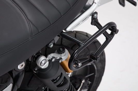 SW-Motech Legend Gear Seitentaschen-System LC Black Edition | Triumph Scrambler 1200 XC/XE (18-), X/XE (23-).