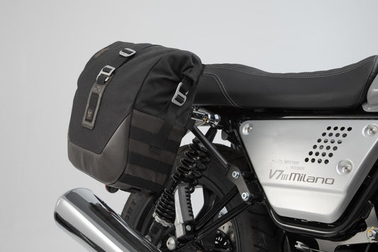 SW-Motech Legend Gear Seitentaschen-System LC Black Edition | Moto Guzzi V7 III (16-).