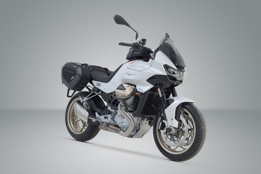SW-Motech PRO BLAZE Satteltaschen-Set | Schwarz. Moto Guzzi V100 Mandello/S, Stelvio.