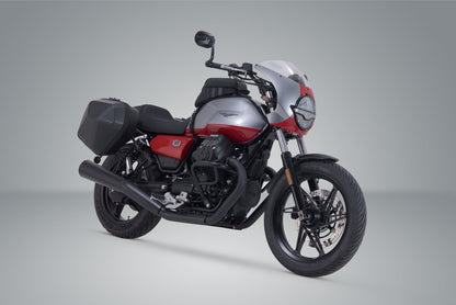 SW-Motech URBAN ABS Seitenkoffer-System | 2x 16,5 l. Moto Guzzi V7-Modelle.