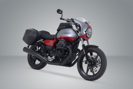 SW-Motech URBAN ABS Seitenkoffer-System | 2x 16,5 l. Moto Guzzi V7-Modelle.