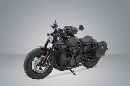 SW-Motech Legend Gear Seitentaschen-System LC Black Edition | Harley-Davidson Sportster S (21-).