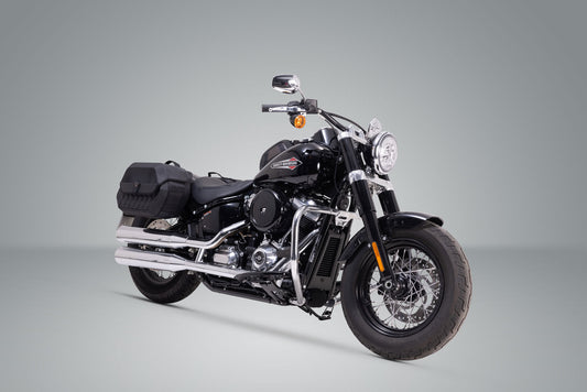 SW-Motech Legend Gear Seitentaschen-System LH1/LH1 | 2x 19,5 l. Softail StrBob (17-), Standard (20-).