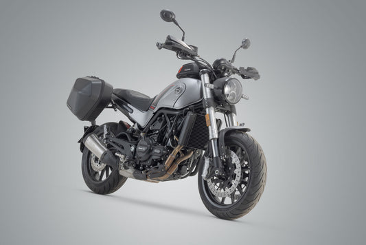 SW-Motech URBAN ABS Seitenkoffer-System | 2x 16,5 l. Benelli Leoncino 500 (17-)/Trail (18-).