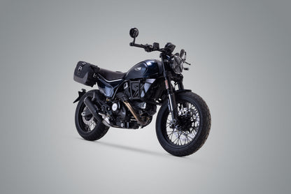 SW-Motech Legend Gear Seitentaschen-System LC Black Edition | Ducati Scrambler Nightshift / Full Throttle (23-).