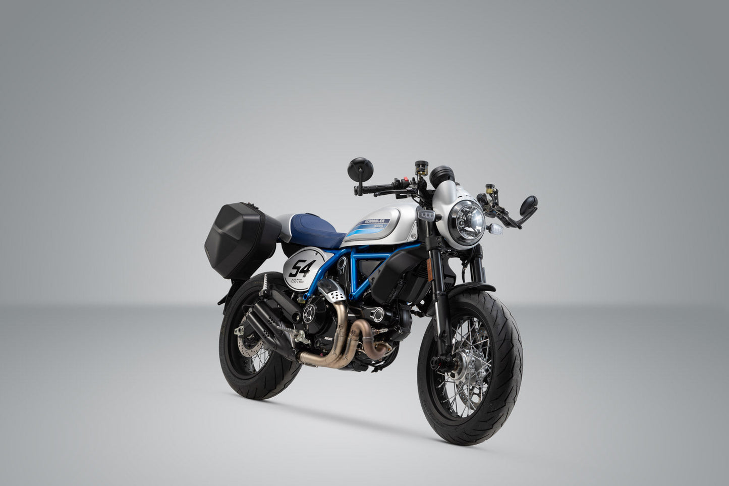 SW-Motech URBAN ABS Seitenkoffer-System | 2x 16,5 l. Ducati Scrambler Cafe Racer (17-18).