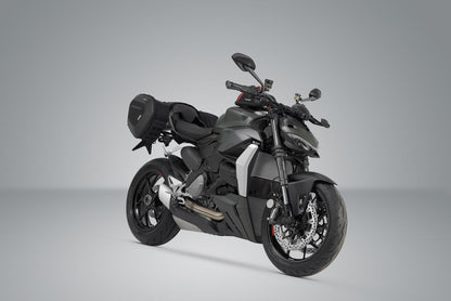 SW-Motech PRO BLAZE H Satteltaschen-Set | Schwarz. Ducati Streetfighter V2 (21-).