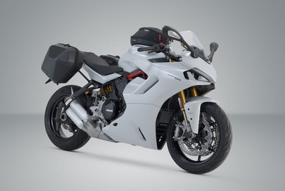 SW-Motech URBAN ABS Seitenkoffer-System | 2x 16,5 l. Ducati Monster- , Super Sport-Modelle.