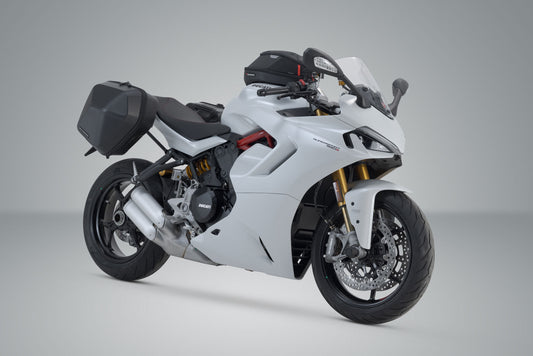 SW-Motech URBAN ABS Seitenkoffer-System | 2x 16,5 l. Ducati Monster- , Super Sport-Modelle.
