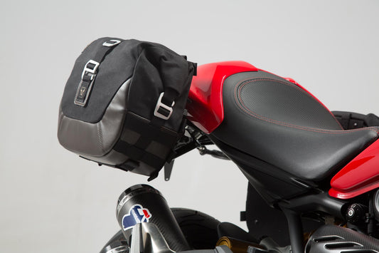 SW-Motech URBAN ABS Seitenkoffer-System | 2x 16,5 l. Ducati Monster- , Super Sport-Modelle.