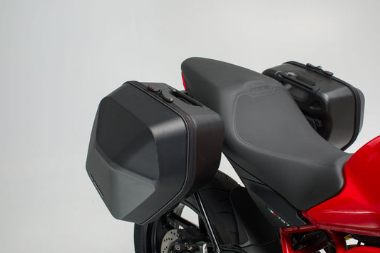 SW-Motech URBAN ABS Seitenkoffer-System | 2x 16,5 l. Ducati Monster 797 (16-).