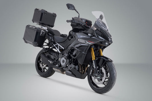 SW-Motech Adventure Set TRAX ADV | Schwarz. Suzuki GSX-S1000GX (23-).