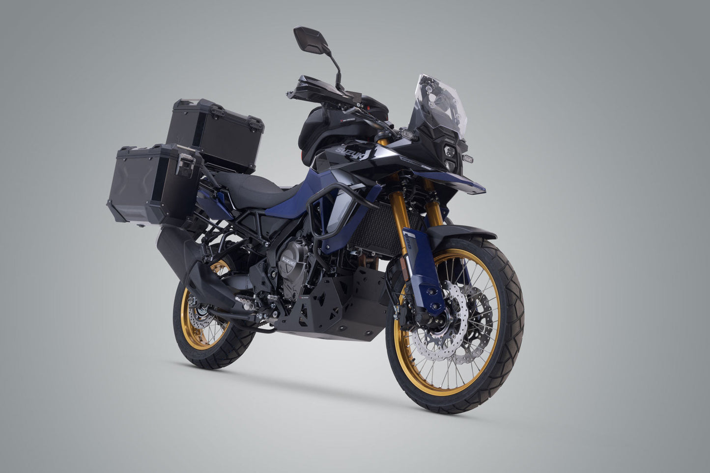 SW-Motech Adventure Set TRAX ADV | Schwarz. Suzuki V-Strom 800 / 800DE (22-).