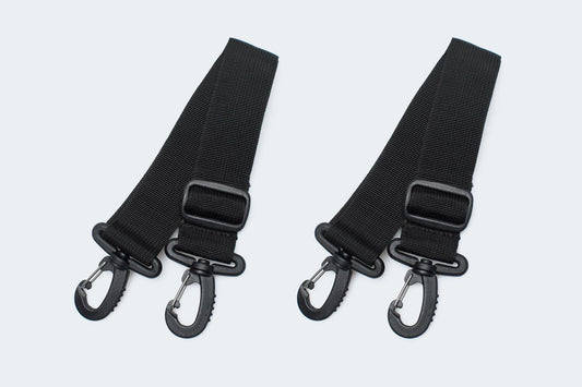 SW-Motech Spanngurt-Set für Hecktaschen | 4 Spanngurte. Breite 20 mm.