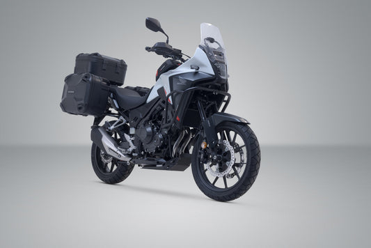 SW-Motech Adventure Set DUSC mit Topcase L | Schwarz. Honda CB500X (13-), NX500 (23-).