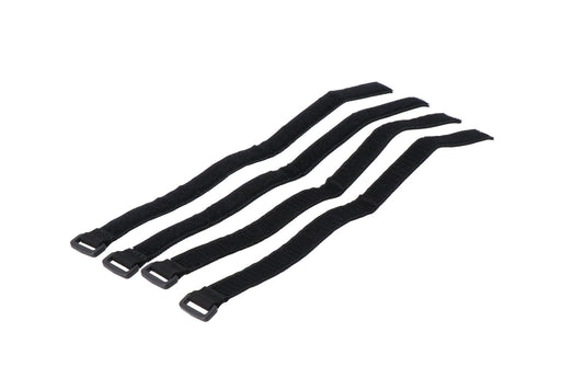 SW-Motech 2 Verzurrgurte | Schwarz. Für Drybag 80.