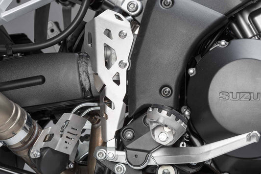 SW-Motech Bremspumpen-Schutz | Silbern. Suzuki V-Strom 1000 (14-19).