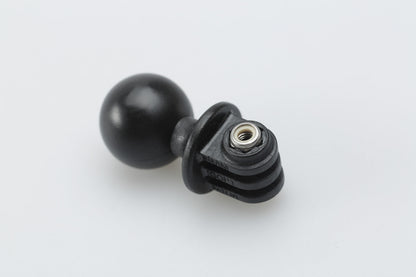 SW-Motech 1" Kugel für M10-Spiegelgewinde | Für M10 x 1,25 mm Gewinde. Für RAM Arm. Schwarz.
