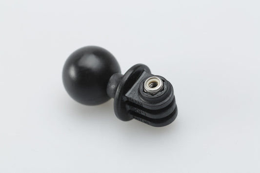 SW-Motech 1" Kugel für M10-Spiegelgewinde | Für M10 x 1,25 mm Gewinde. Für RAM Arm. Schwarz.