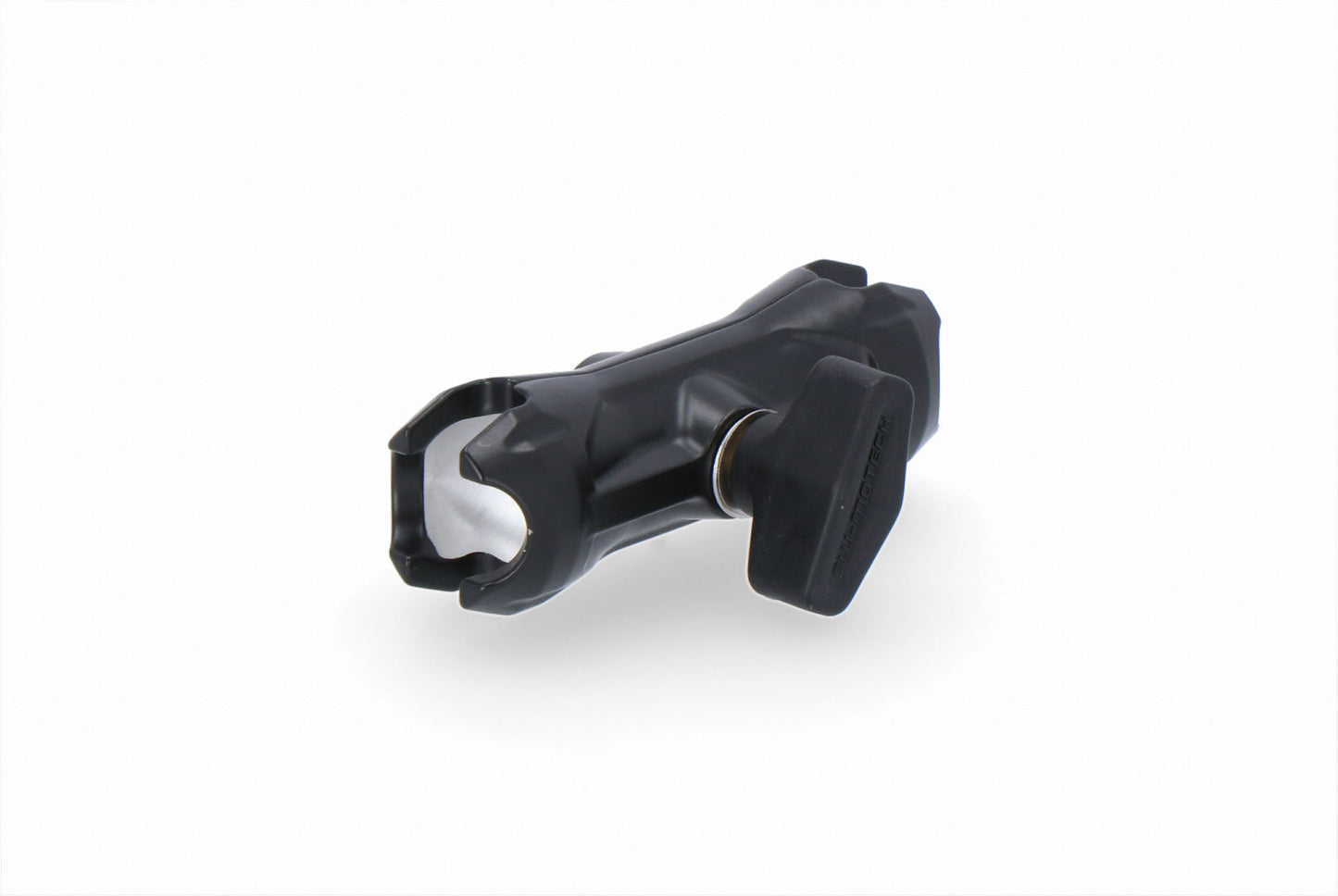 SW-Motech Schwenkbarer Klemmarm | Schwarz. 2,2 Zoll / 5,5 cm.