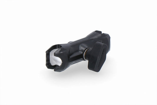 SW-Motech Schwenkbarer Klemmarm | Schwarz. 2,2 Zoll / 5,5 cm.