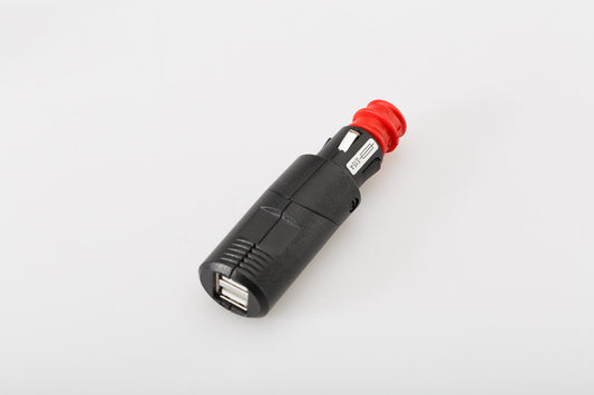 SW-Motech USB-Doppel-Ladebuchse mit Universalstecker | Für Zigarettenanzün. / KFZ-Steckd. 2x2100 mA. 12V.