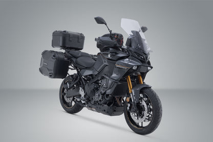 SW-Motech Adventure Set DUSC mit Topcase L | Schwarz. Yamaha Tracer 9 / GT (20-) / GT+ (22-).
