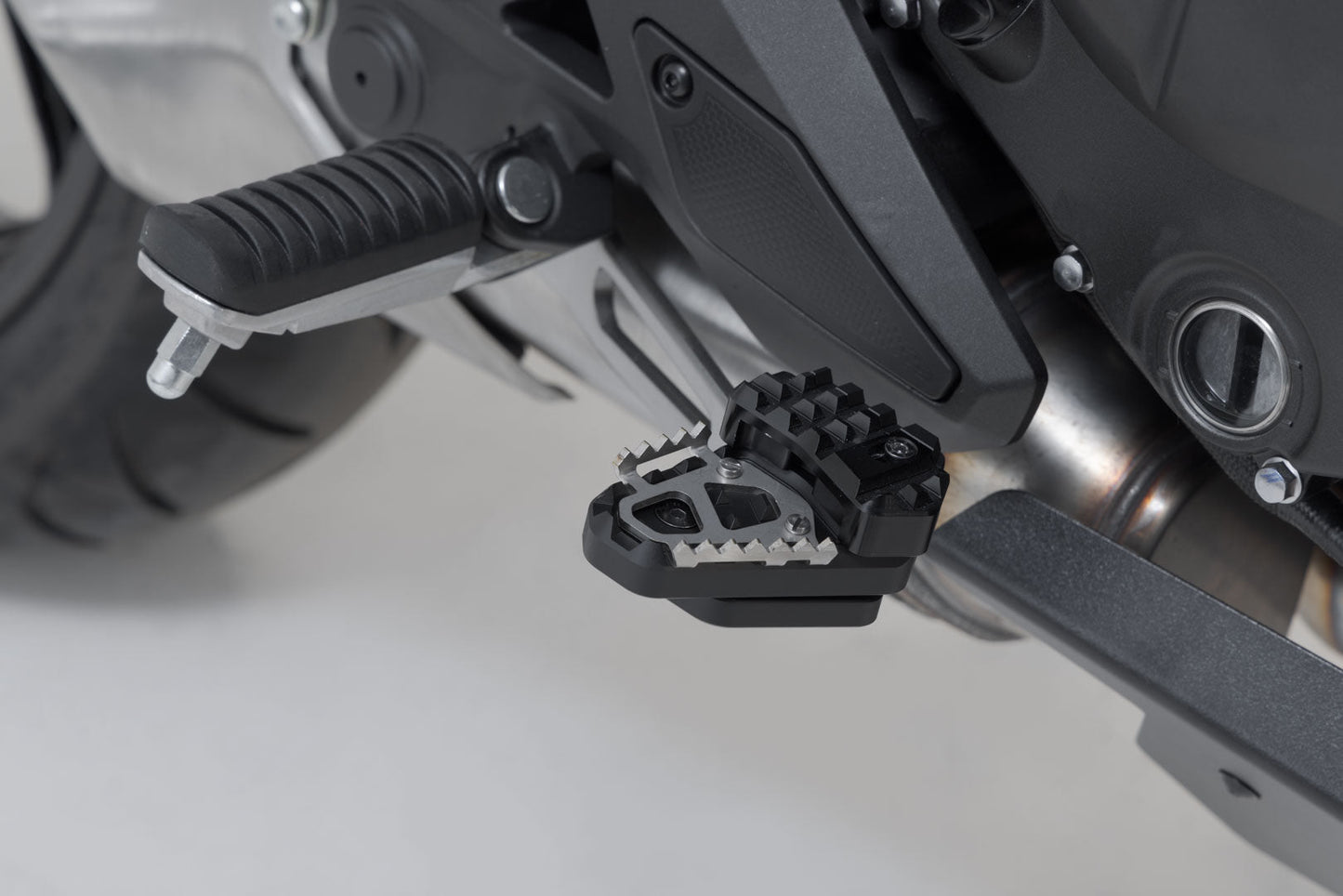 SW-Motech Fußbremshebel-Erweiterung | Schwarz. Kawasaki Versys 650 (21-).