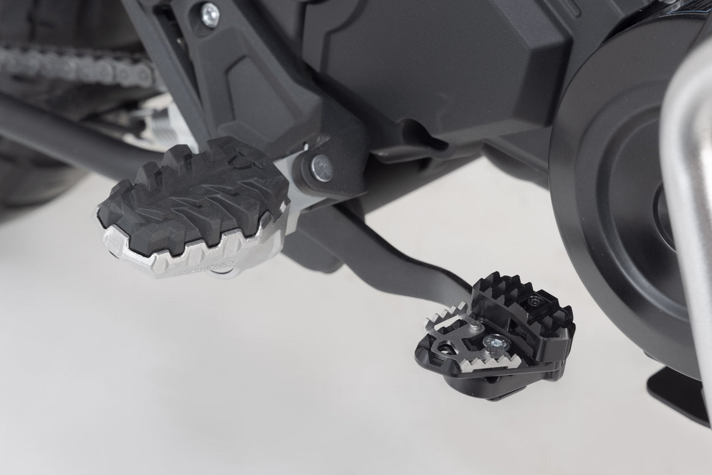 SW-Motech Fußbremshebel Erweiterung | Schwarz. Triumph Tiger 900 Rally/Pro,Voge 650DS/X.