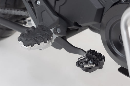 SW-Motech Fußbremshebel Erweiterung | Schwarz. Triumph Tiger 900 Rally/Pro,Voge 650DS/X.