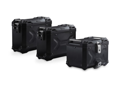SW-Motech Adventure Set DUSC mit Topcase XL | Schwarz. Yamaha Tracer 9 / GT (20-) / GT+ (22-).