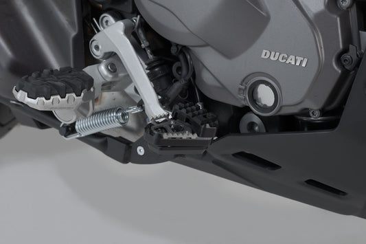 SW-Motech Fußbremshebel-Erweiterung | Schwarz. Ducati Multistrada 950/1200/1260/V2/V2S.