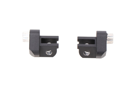SW-Motech Anbaumaterial für EVO Fußraste | Silbern. XRV650/750 (87-03) XL600V (87-99) CRF1000